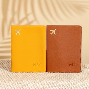 Personalised Passport Holder & Luggage Tag ,Custom Passport Wallet ,Wedding Gift,Travel Gift for Her ,Groomsmen Proposal, Travel Accessories