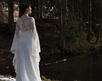 robe de mariée elfique - Elven wedding dress