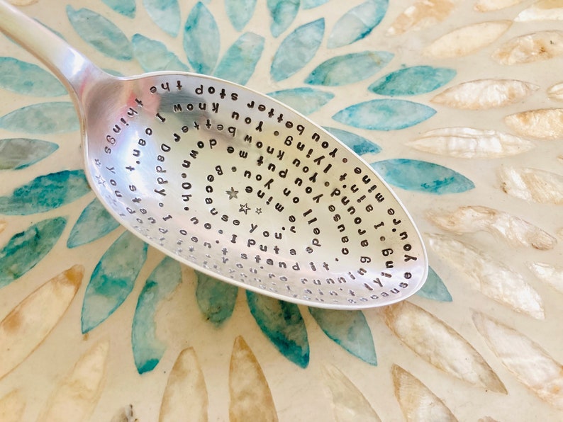 Now Available for Sale Vintage Stamped Large Spoon I Put a Spell on You