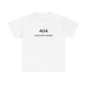 404 Logo Not Found Funny Tech Nerdy T-Shirt, Computer Programmer Gift, IT Nerd Shirt, Geek Graphic Tee, Gift for Developer Men Women