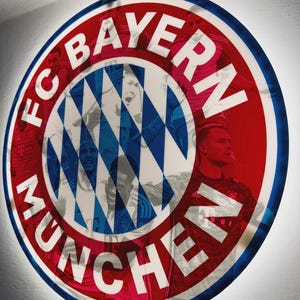 Bayern Munich - Players edition wall sign, decor, Fan gift, LED lights, Logo crest Custom football logo, soccer fan gift, Neon logo