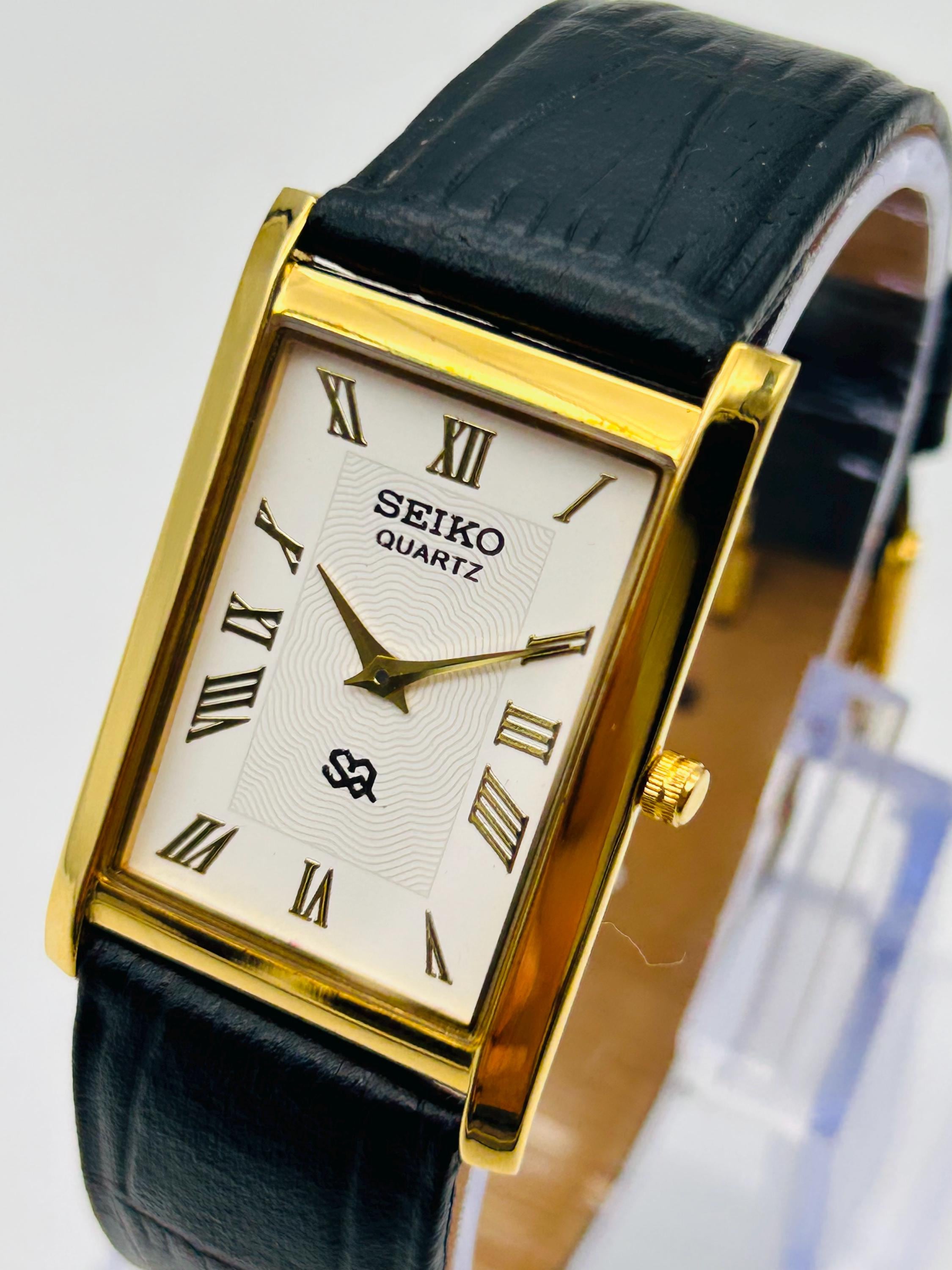 SEIKO セイコー ヴィンテージ レクタンギュラー レディースウォッチ 稼働 良品 SEIKO ギャラクシー レディース腕時計 華奢