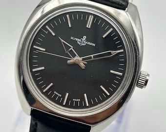 Vintage Ulysse Nardin Manual Wind Watch Swiss Made 1970s
