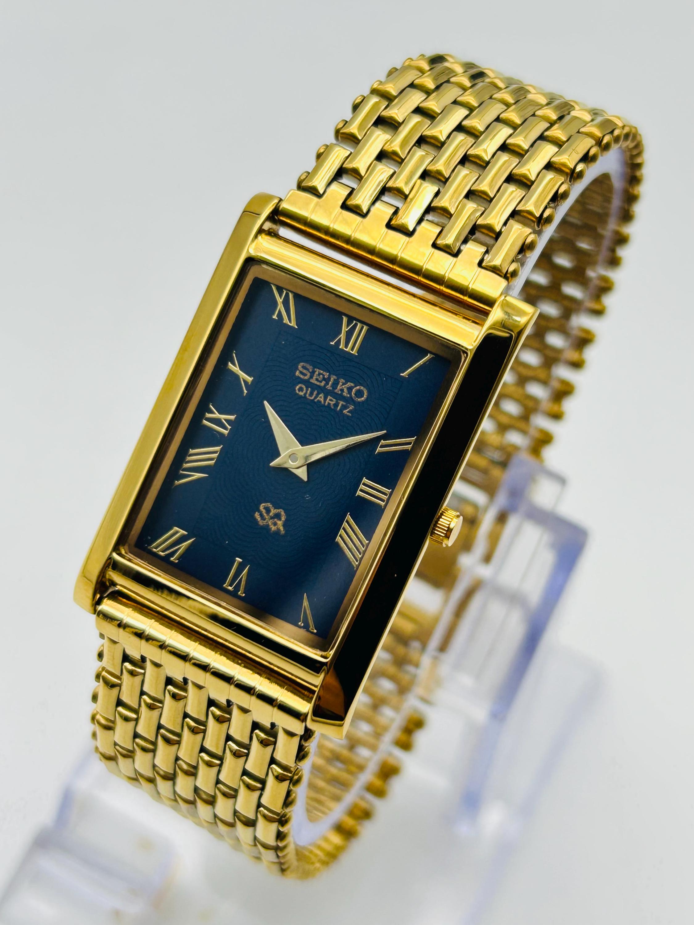 SEIKO VINTAGE クォーツ 金 ゴールド スモセコ 腕時計 レディース SEIKO 腕時計 セイコー レディース腕時計 金色 ゴールド 上品