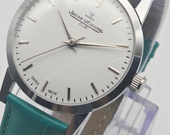 Rare Jaeger-LeCoultre Club Automatic 1970s Vintage Swiss Luxury Men’s Watch – Authentic & Serviced