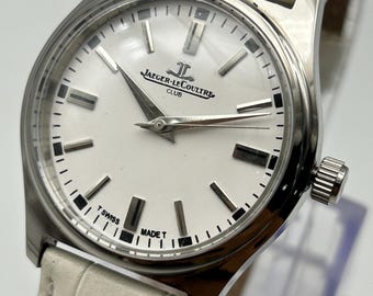 Rare Jaeger-LeCoultre Club Automatic 1970s Vintage Swiss Luxury Men’s Watch – Authentic & Serviced