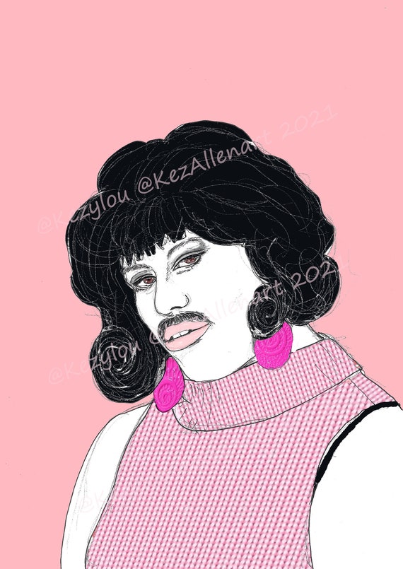 Retrato de Freddie Mercury I Wanna Break Free - Etsy México Retrato de Freddie Mercury I Wanna Break Free - Etsy México