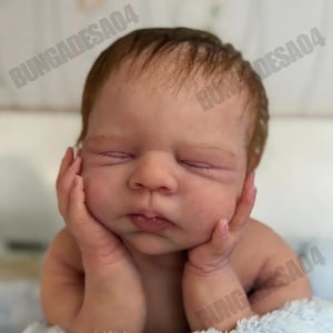 Realistisk Reborn Baby Dock Sovande - Nyfödd Bebis - Handpose - Pojke Och Flicka