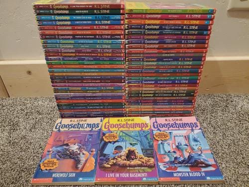 Goosebumps Lot #1-62 Complete Original Series set, All First Editions W/ Inserts