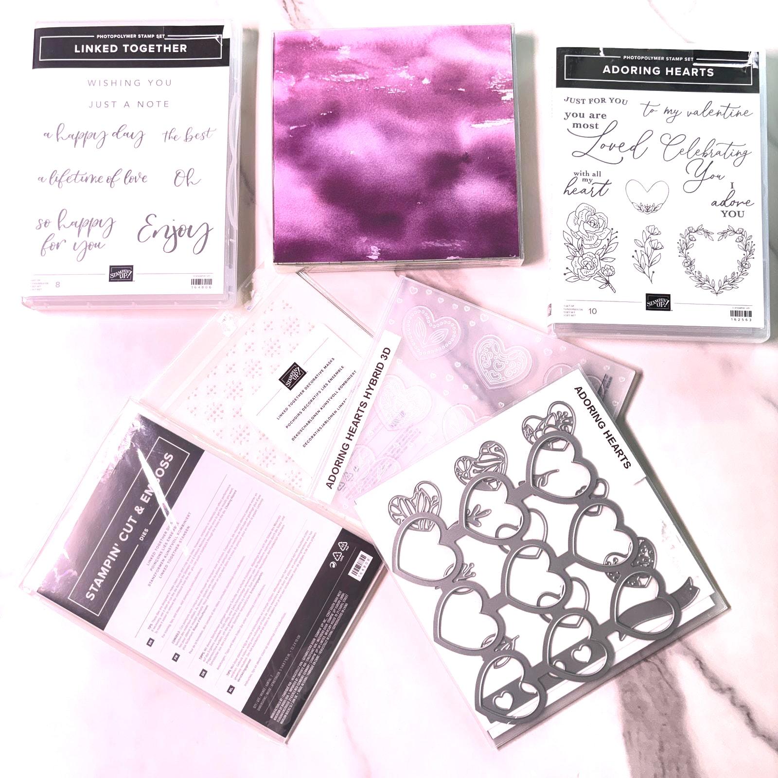 Stampin up Heart Dies - Etsy