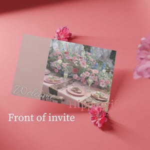 Summer Party Invitation Bundle Editable Canva Template Printable Download