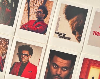 The Weeknd Polaroid style prints