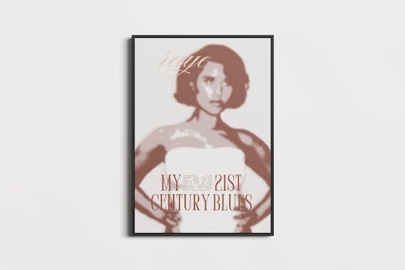 Raye My 21st Century Blues Vintage Poster