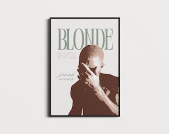 Frank Ocean Blond Vintage Poster