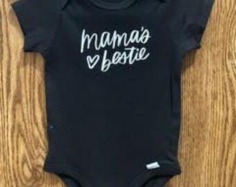 Mammas bästa vän babybody | Matchande mamma- och babytröja