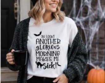 Funny Halloween Movie Shirt | Another Glorious Morning, Unisex Cotton Tee