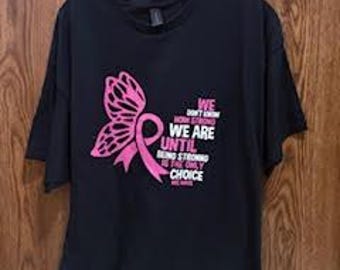 Breast Cancer Awareness Shirt | Butterfly Ribbon Tee