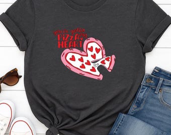 Pizza My Heart Valentine Shirt – Kids' Graphic Tee
