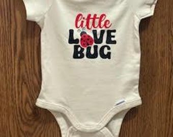 Babybody med liten kärleksbugg | Alla hjärtans dag-outfit