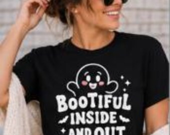 Halloween Ghost Tee | Pink Spooky-Cute Shirt