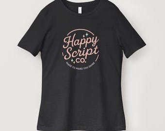 Custom Business Logo T-Shirt – Personalized Company Shirt | Small Business Staff Apparel