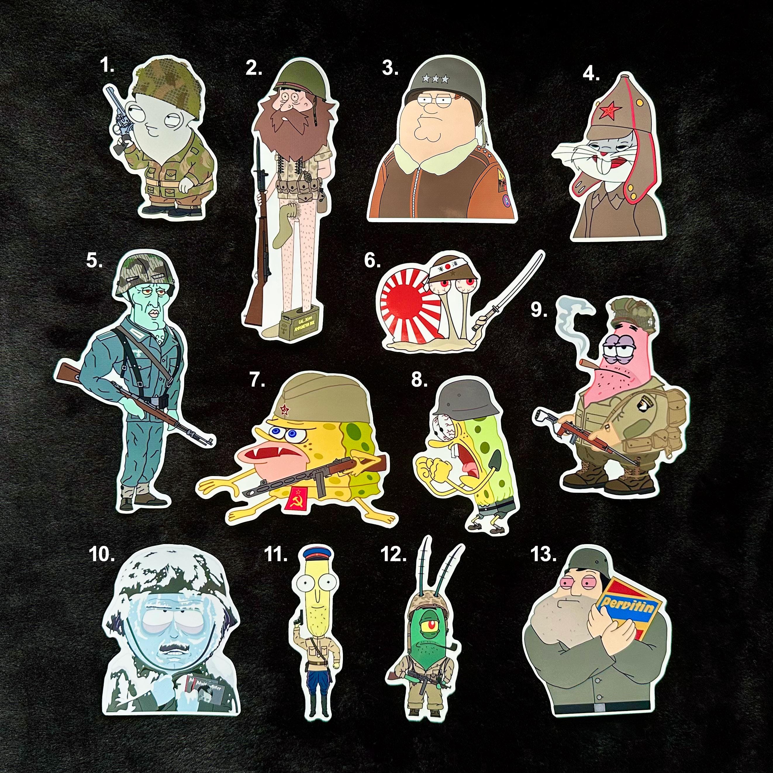 Set Di Adesivi Di South Park – Oltre 50 Sticker Con Cartman, Kenny E Gli Altri