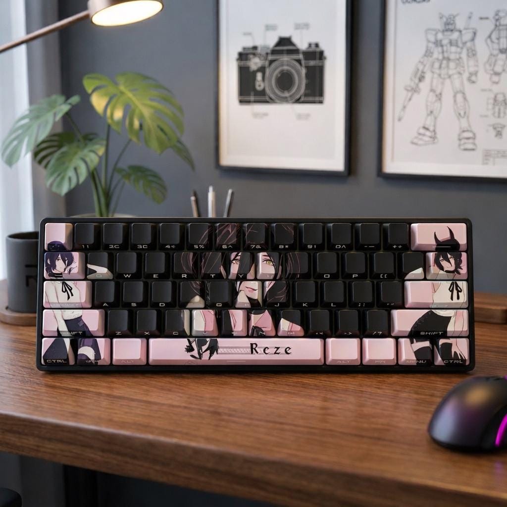 Reze chainsaw man keyboard - Etsy 日本