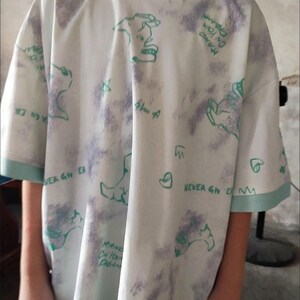 Regalos de cumpleaños, ropa holgada de algodón puro para niños, blusas versátiles de moda para niños, nuevas blusas con estampado de dibujos animados, camisa de fondo
