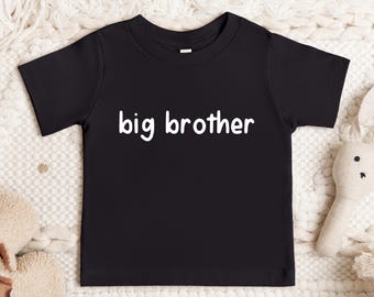 Big Brother Shirt Little Brother Toddler Tee Birthday Party 2026