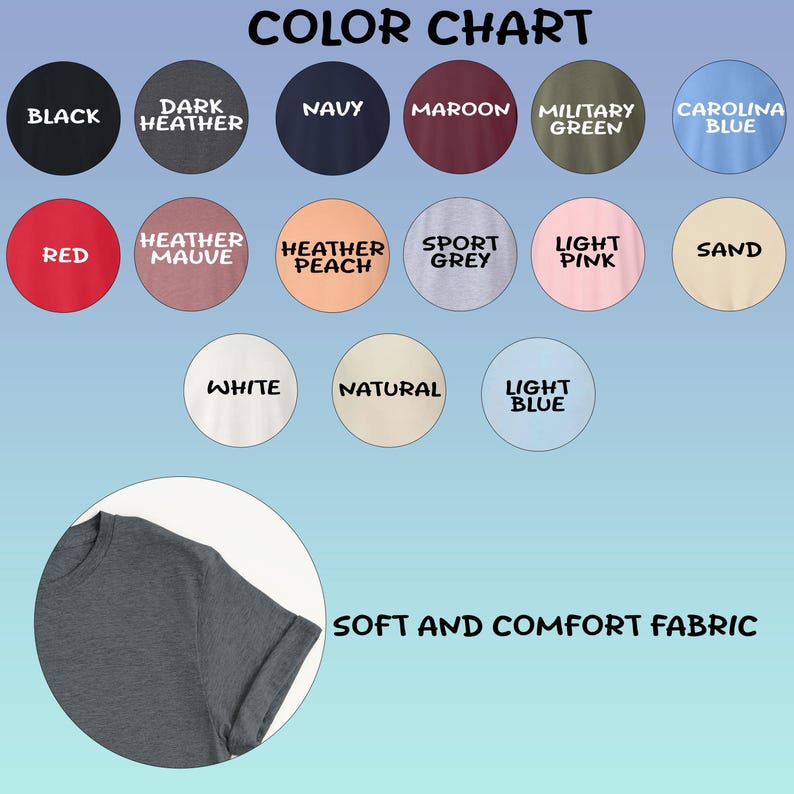All color choices