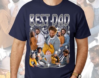 Custom Dad Shirt, Vintage Bootleg Rap Style Graphic Tee
