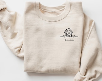 Custom Portuguese Water Shirt: Dog Mom Sweatshirt — Custom Pet Lover Tee