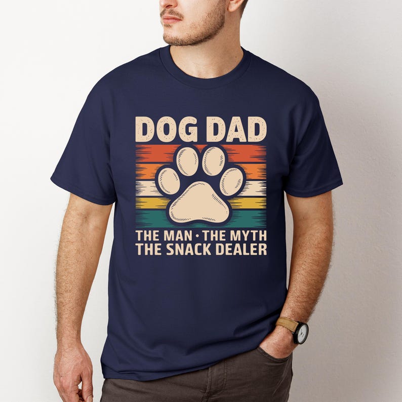 Same design, navy shirt
