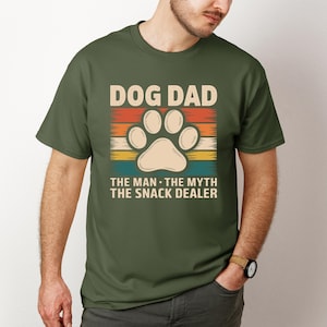 Dog Dad Shirt, green