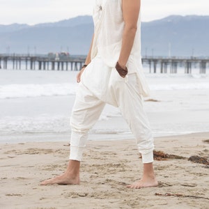 Harem Pants Men, Glorka, Cotton Harem Pants, Sarouel Homme, Burning Man Costumes, Samurai Pants,  Kundalini Yoga,