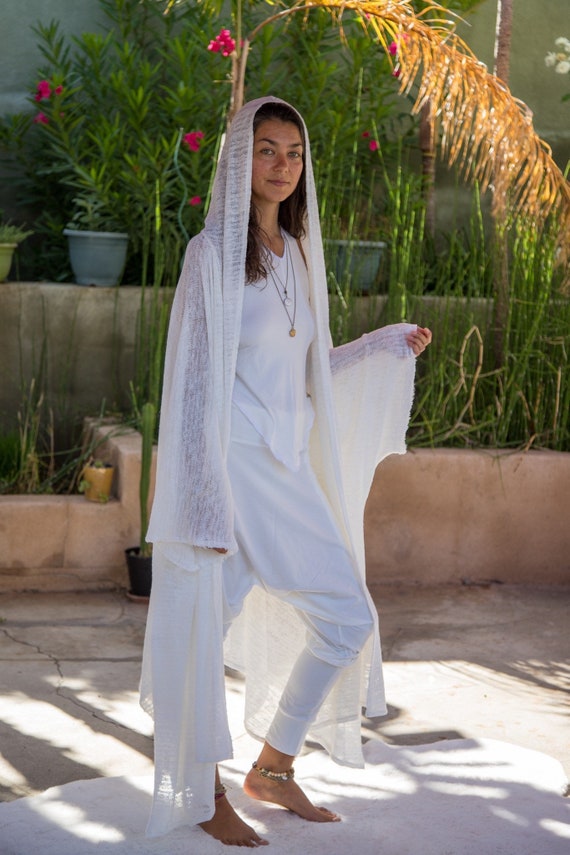 Buy Hooded Cloak Nomad Kimono Festival Costume Festival Clothes