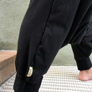 Harem Pants Men, Ninja Pants, Samurai Pants, Mens Loungewear, Festival Clothing, Festival Outfit image 7