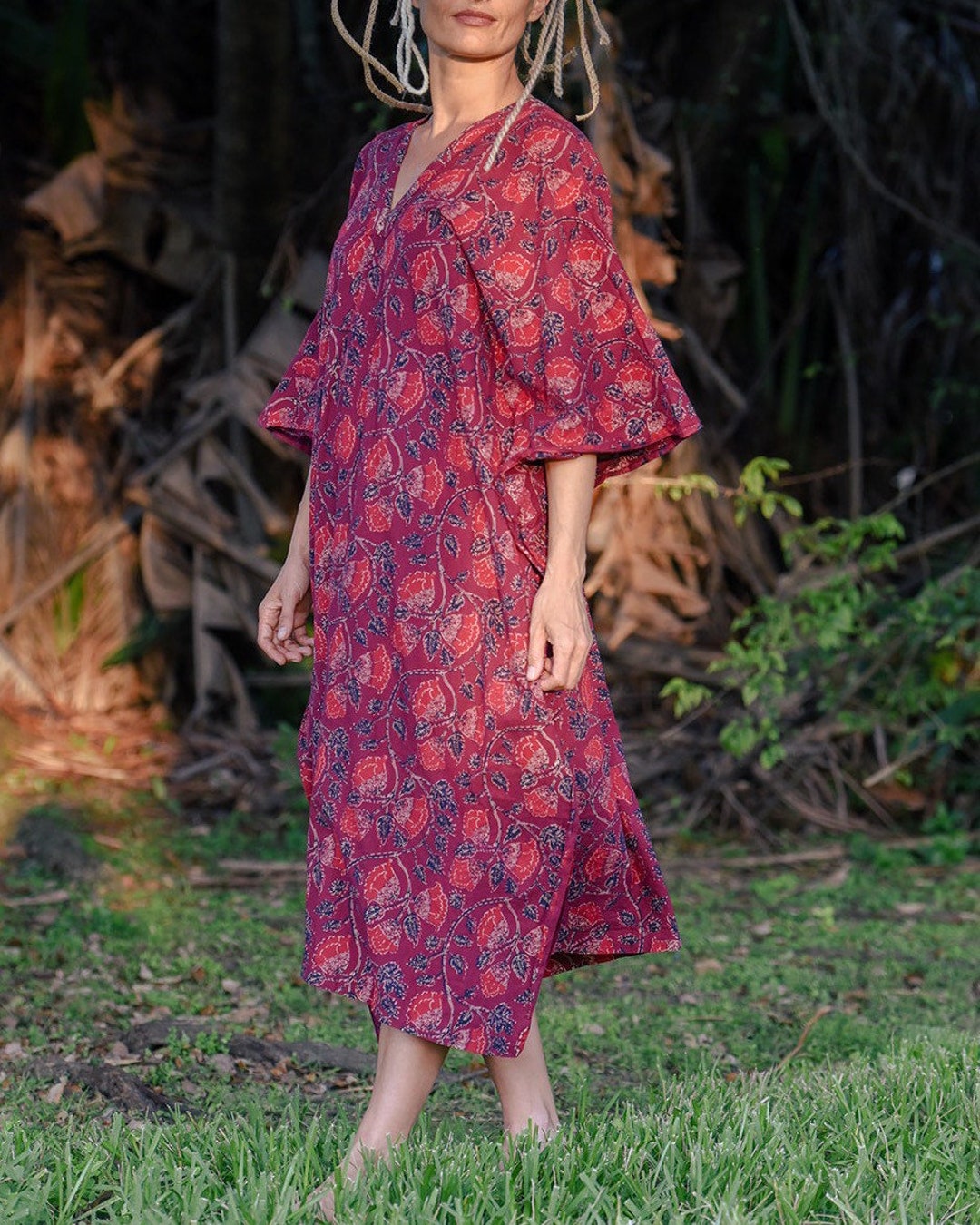 Christmas Boho Dress Maxi Dress Cocktail Dress Boho Caftan - Etsy