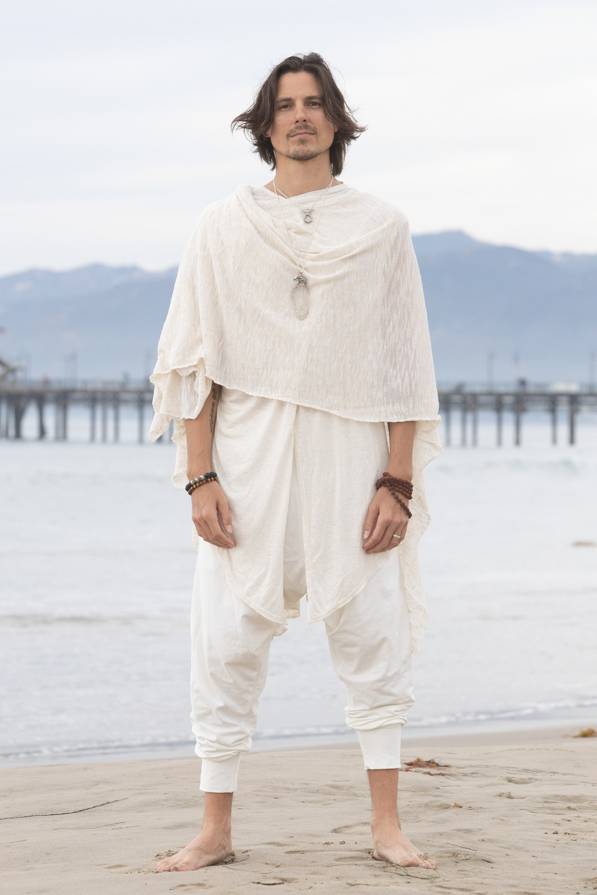 Sarouel coton homme- Vêtement Yoga eco-responsable - Kundal Yoga