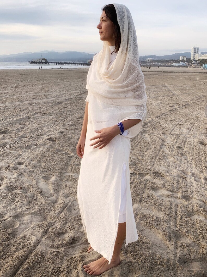 White Tunic Shirt Kundalini Clothing Kundalini Wear Etsy