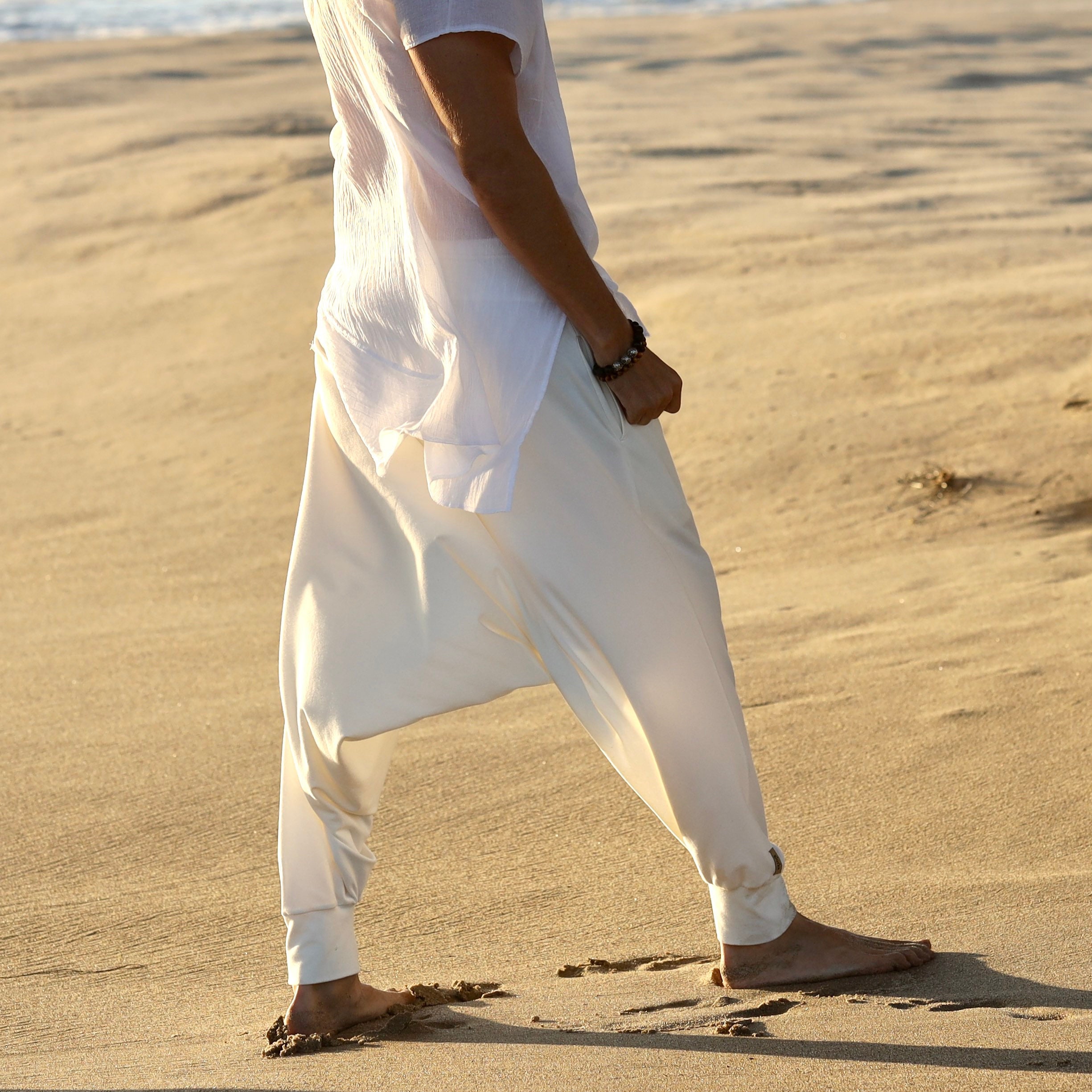 Amazon.com: Bellydancer Chiffon Harem Pants with Side Slits