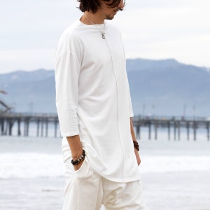 Unisex Meditation or Yoga Wear, Festival T Shirt in Cotton
