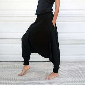 Drop Crotch Harem Pants by Glorka