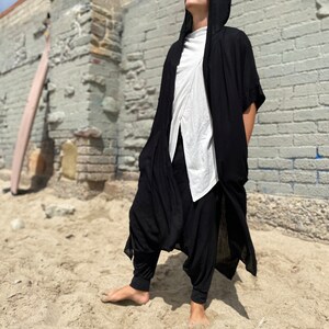 Hooded Kimono Cape by glorka
