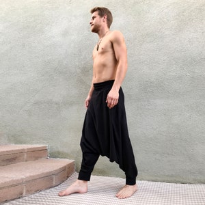 Harem Pants Men Samurai Pants Cotton Pants Burning Man - Etsy