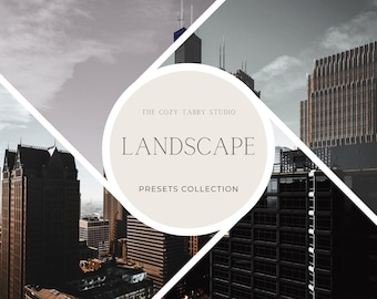 Landscape Lightroom Presets | Nature Mobile & Desktop Filters | Travel, Outdoor, Adventure Photography