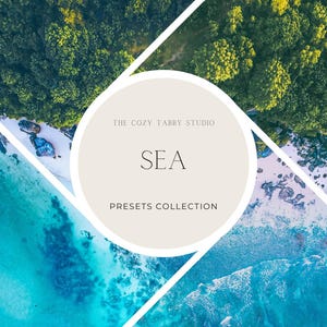 Sea Lightroom Presets | Beach Mobile & Desktop Filters | Summer, Coastal, Travel Photography