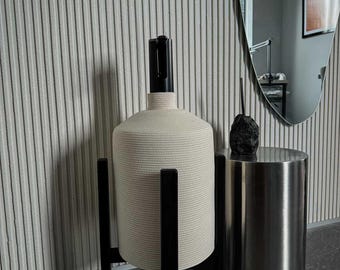 Fleshoes voor 5 gallon (ca. 19 liter), op maat gemaakte hoes voor jerrycan, hoes voor waterkan, flessenhouder, dispenserstandaard, opbergoplossing voor thuis