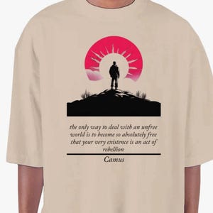 Camus Stand Free Oversized T-Shirt
