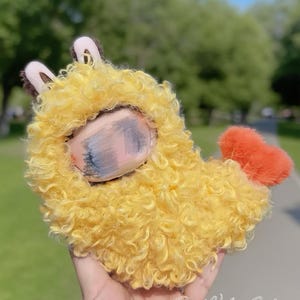 Fertiges Produkt Outfit Labubu Kawaii Outfit Tempura Garnelen Kostüm passend Gen123 Handmade Plüsch Outfit Kawaii Puppe Kleidung Labubu Zubehör